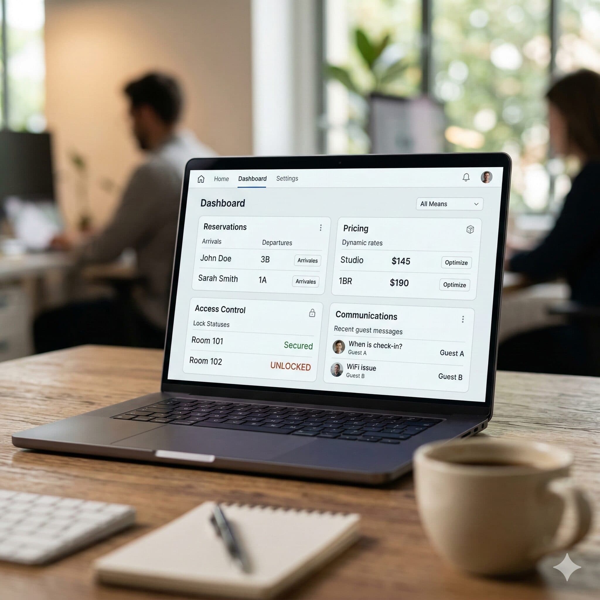 Unified platform dashboard