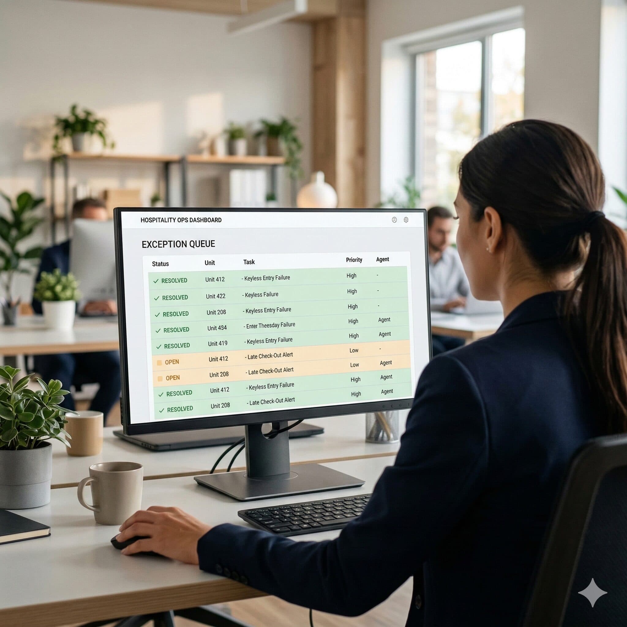 Automated operations dashboard